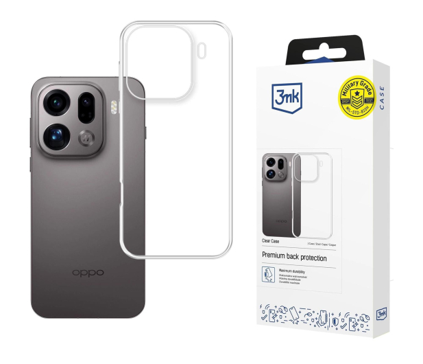 3mk Clear Case do Oppo Find X9 Pro - 1511608 - zdjęcie